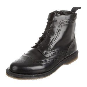Dr. Martens Leather Brogue Boots